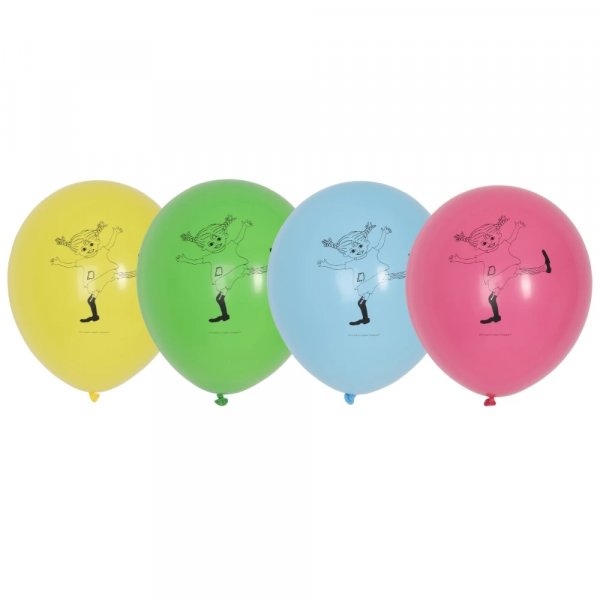 Ballonger - Pippi L�ngstrump - 8-pack