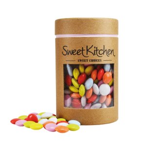 Mj�lkchoklalinser - Stora - Blandade f�rger - 100 g