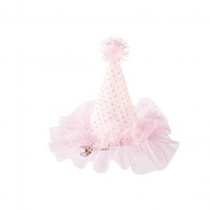 Partyhatt - Mini - Polka Dot Rosa