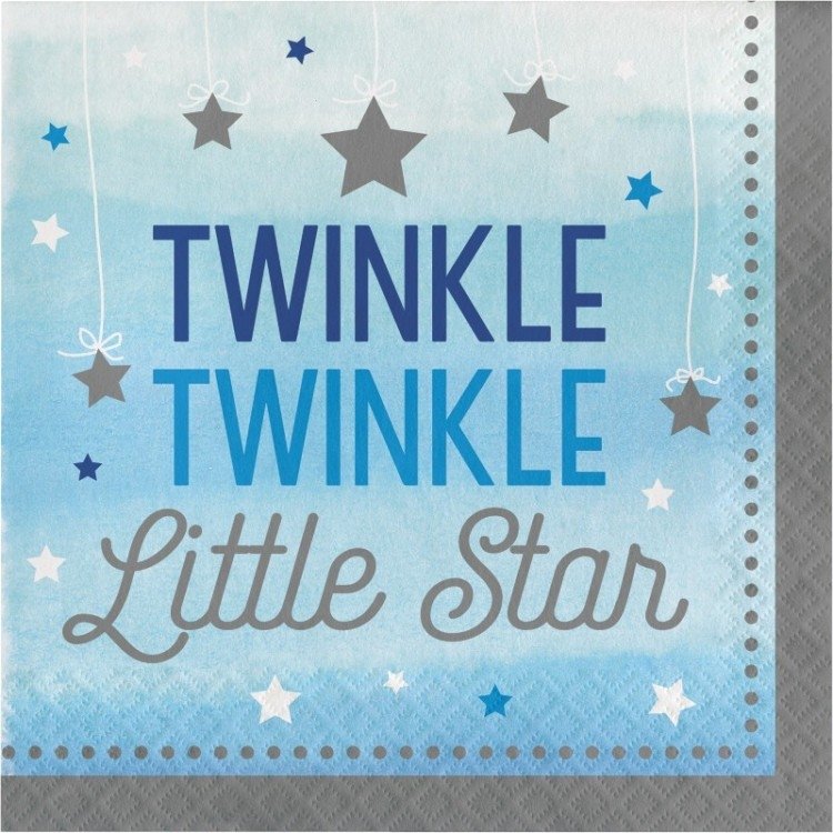 Little Blue Star Servetter – Fyndhörnan