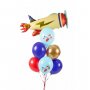 Ballongbukett Flygplan