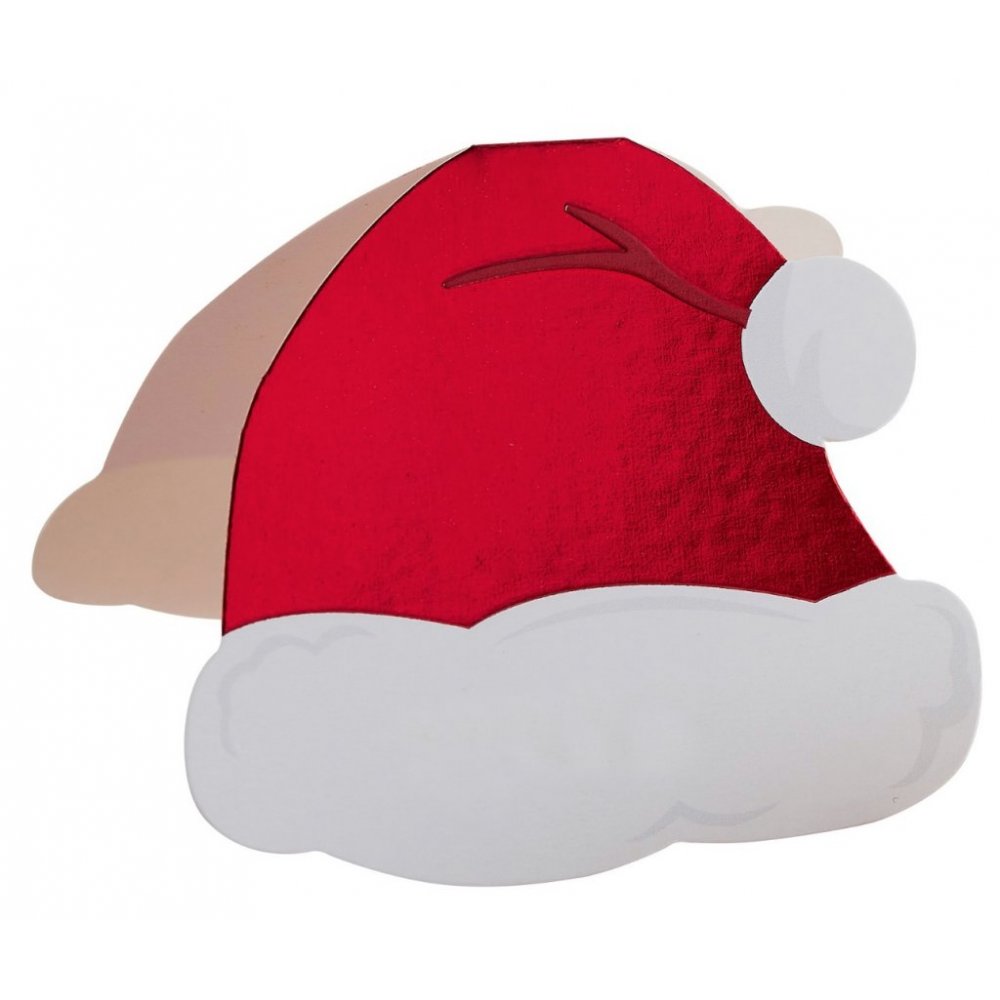 Placeringskort – Tomeluva – Santa hat – Juldukning, Julartiklar