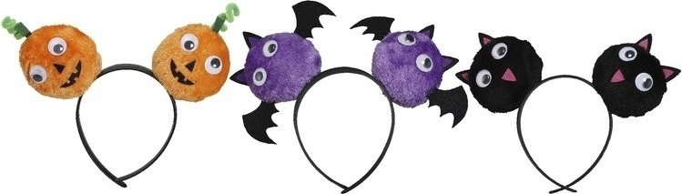 Diadem - Be Witched - Färg: Svart (Katt) - Halloweenutklädnad, Halloween