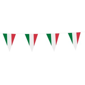 Flaggirlang - Italien - 20x30 cm flaggor - 10 m