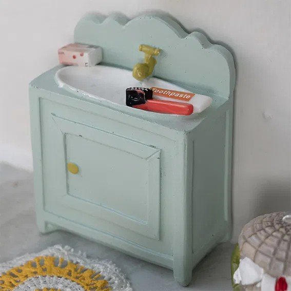 Miniföremål - Tvål, tandborste och tandkräm Miniföremål - Tvål, tandborste och tandkräm