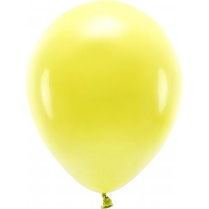 Enfrgade ballonger - Eco 30 cm - Gul - 10-pack