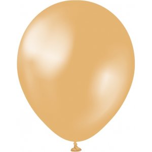 Miniballonger enfrgade - Premium 13 cm - Metallic Gold