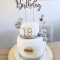 Kundbild T�rtdekorationer/Cake topper - Discokulor - 8 st: Cake topper Discoculor s�g...