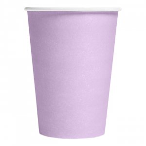 Pappmuggar - Lavendel - 8-pack
