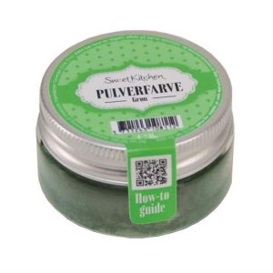 Pulverf�rg - Gr�n - SweetKitchen - 4 g