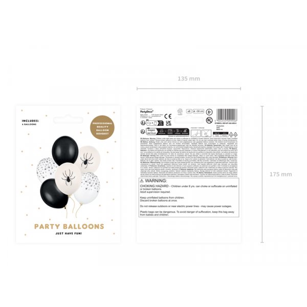 Ballonger spindlar - Mix - 30 cm