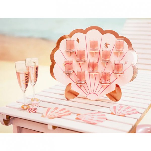 Shot Wall - Snäcka - Rosa/Roséguld Shot Wall - Snäcka - Rosa/Roséguld