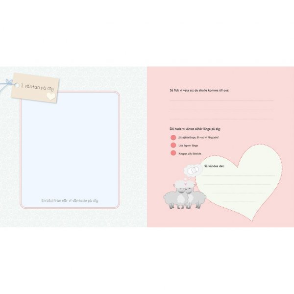 Fyll-i-bok - Lilla Hjrtat