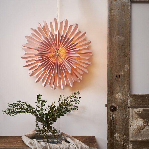 Julstjärna - CRYSTAL 50 cm - Rosa Julstjärna - CRYSTAL 50 cm - Rosa