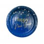 Papperstallrikar Happy New Year 8-pack