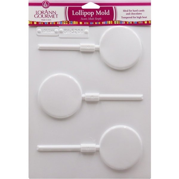 Lollipop-form - Runda - 3 st