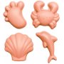 Sandformar - Scrunch - Korall - 4-pack