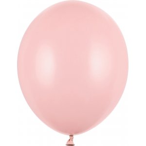 Enfärgade ballonger - Premium 27 cm - Ljusrosa - 10-pack