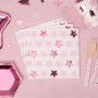 Servetter - Stars - Rosa - 16-pack