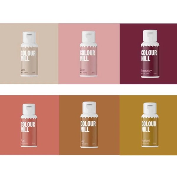 Colour MillJordnära färger Paket 6 x 20ml Colour MillJordnära färger Paket 6 x 20ml