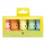 Bordsdekorationer - Sm harar - Pastell - 5-pack