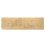Bordsl�pare i tyg - Brun - 40 cm x 1,40 m