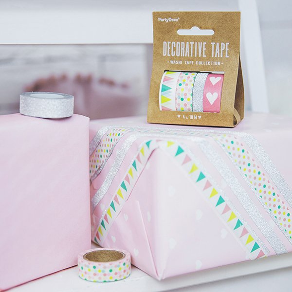 Washitape - 4-pack - Kalasmix Washitape - 4-pack - Kalasmix