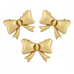 Folieballong - Rosetter- Guld - 3-pack Folieballong - Rosetter- Guld - 3-pack