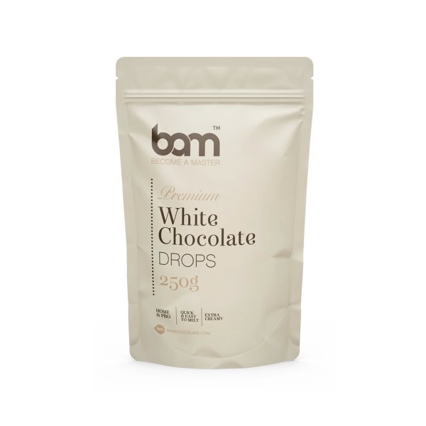 Vit Choklad - BAM - 250 g Vit Choklad - BAM - 250 g