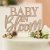 Cake topper - Tr - Baby in bloom