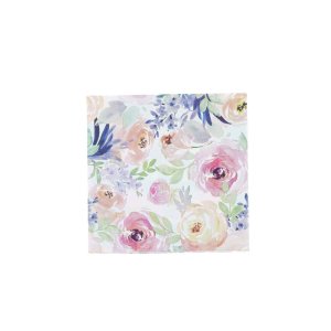 Kaffeservetter - Blommor - 20-pack