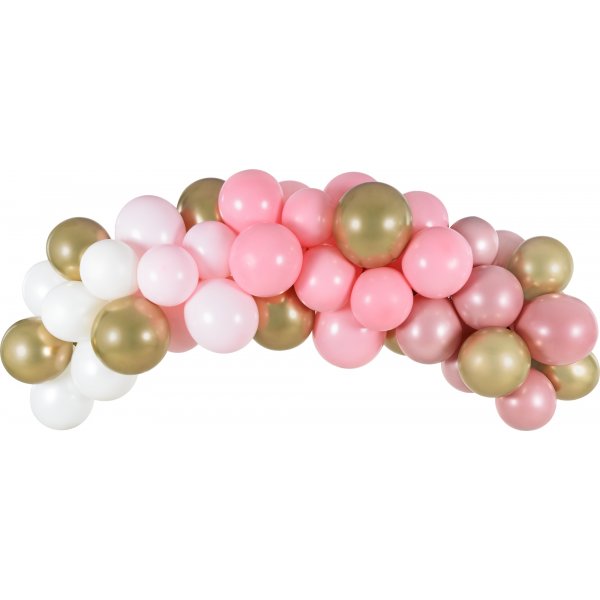 Pastellballonger - Premium 27 cm - Puderrosa - 10-pack Pastellballonger - Premium 27 cm - Puderrosa - 10-pack