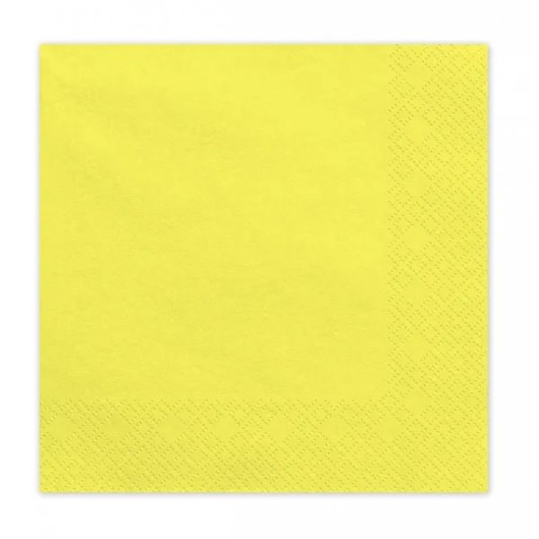 Servetter - Gula - 20-pack Servetter - Gula - 20-pack