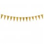 Flaggirlang Mini Guld