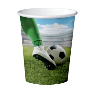 Pappmuggar - Fotboll - 8-pack
