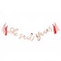 Banner - She said YAAAS - Tassels/Rosguld