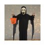 Halloweenkl�der demon och pumpa hink, set