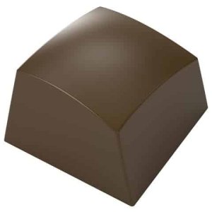 Pralinform -  Lutande kub  - 2,6 cm