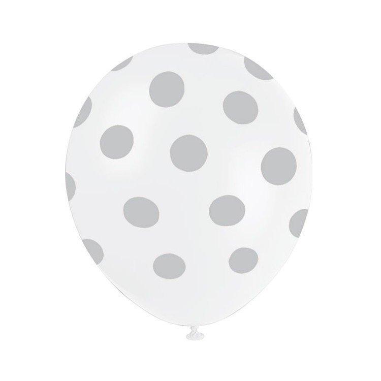 Ballonger Silver Prickar – Fyndhörnan