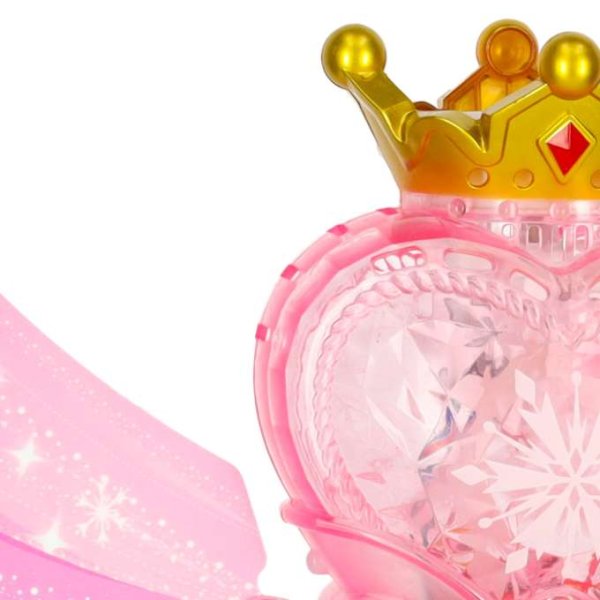 S�pbubbelmaskin Prinsessstav med vingar och ljus 35 x 36,5 x 10 cm - Set