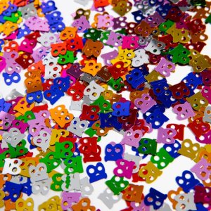 Bordskonfetti - Siffra 18 - Färgmix Metallic - 14 gram Bordskonfetti - Siffra 18 - Färgmix Metallic - 14 gram