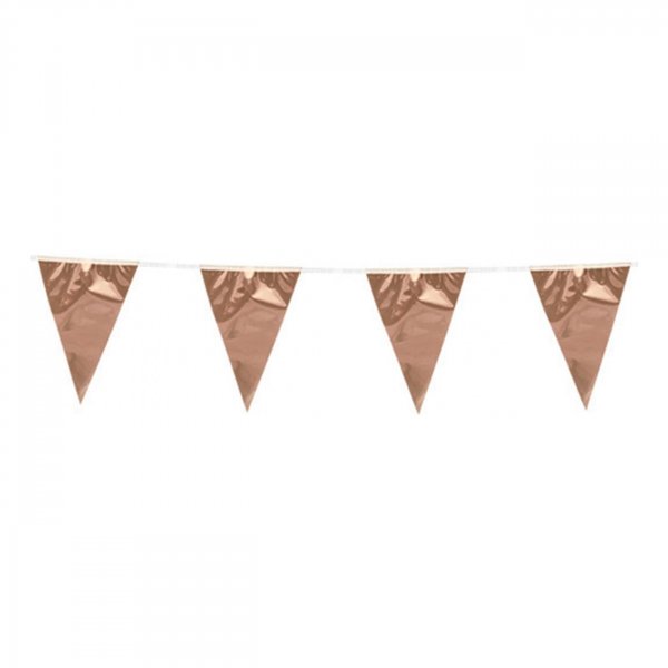 Vimpelgirlang - Ros�guld - 10 m
