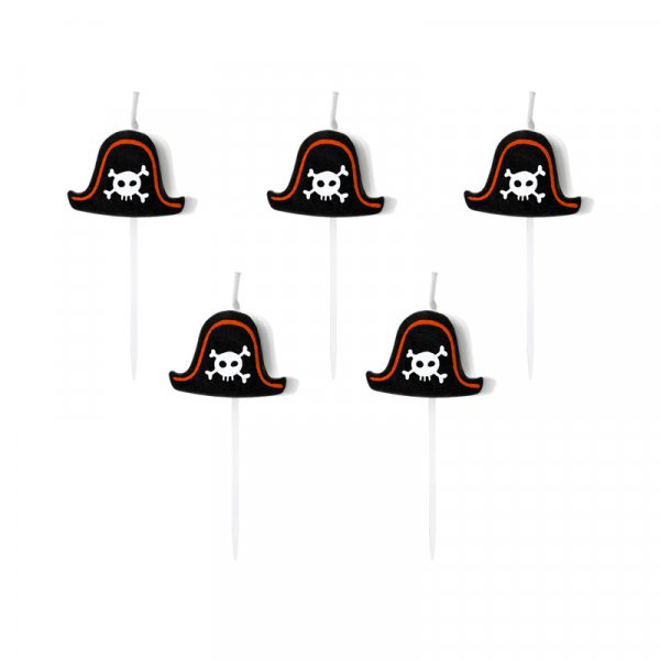 Tårtljus - Hey Pirate - 5-pack Tårtljus - Hey Pirate - 5-pack