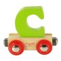 T�gsiffra i tr� - Diverse f�rger - Bokstav: 5