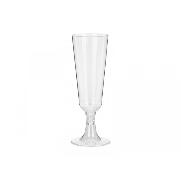 Champagneglas i plast