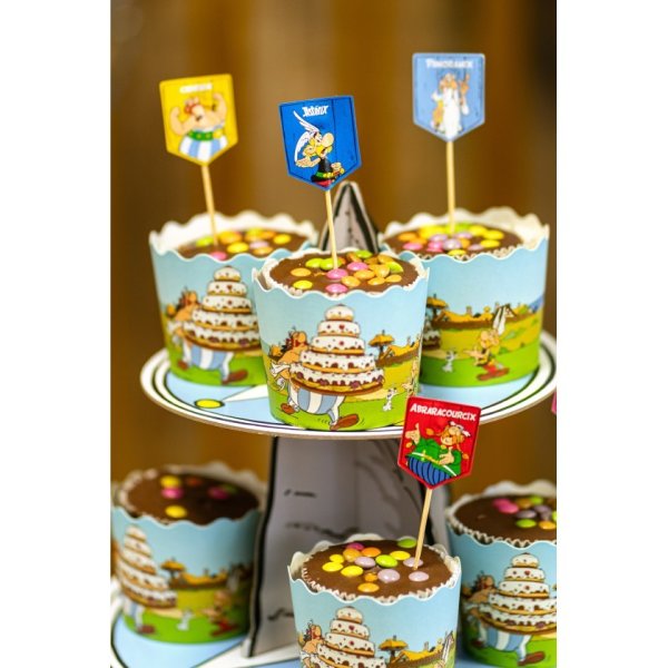 Cake picks - Asterix - 8 st
