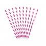Papperssugr�r Randiga Hot Pink