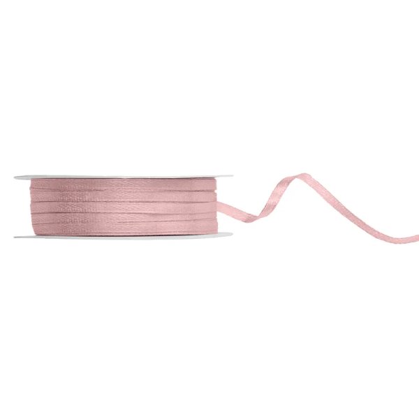 Satinband - Light Dusty Rose - 25 meter Satinband - Light Dusty Rose - 25 meter
