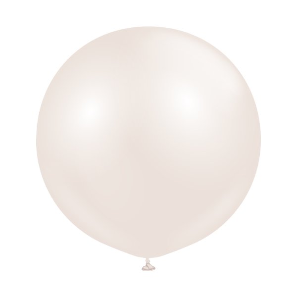 Ballonger enf�rgade - Premium 60 cm - Aura Beige Cream - 2-pack