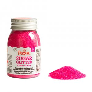 Glittrande sockerkristaller - Rosa